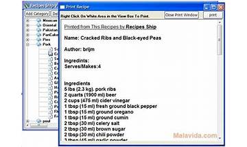 Recipes Ship for Windows - Download it from Habererciyes for free